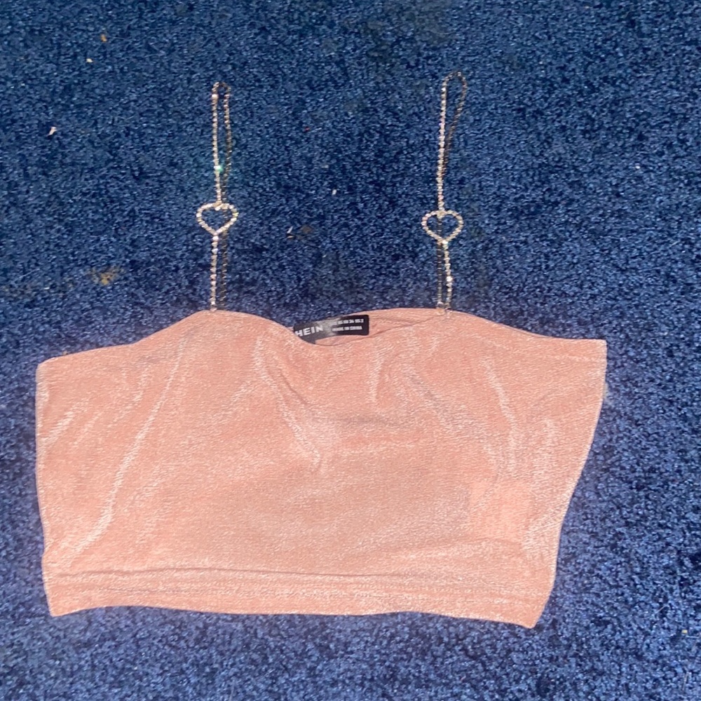 A cropped tank top
